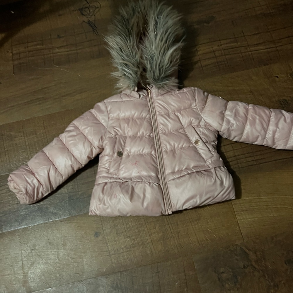 Michael Kors kids winter jacket with hoodie